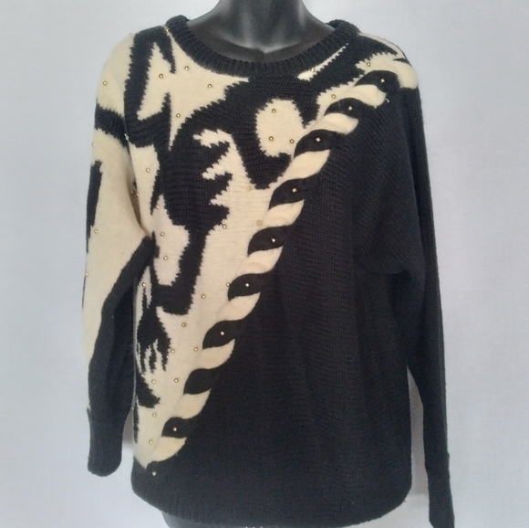 Alexa Grace vintage women's  sweater - Picture 8 of 9